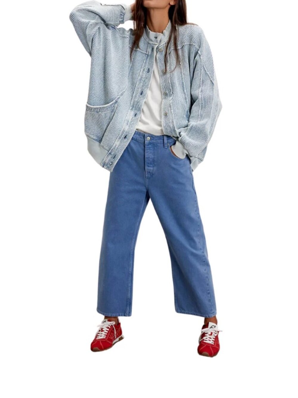 We The Free Women's Boyfriend Jeans in Light Blue